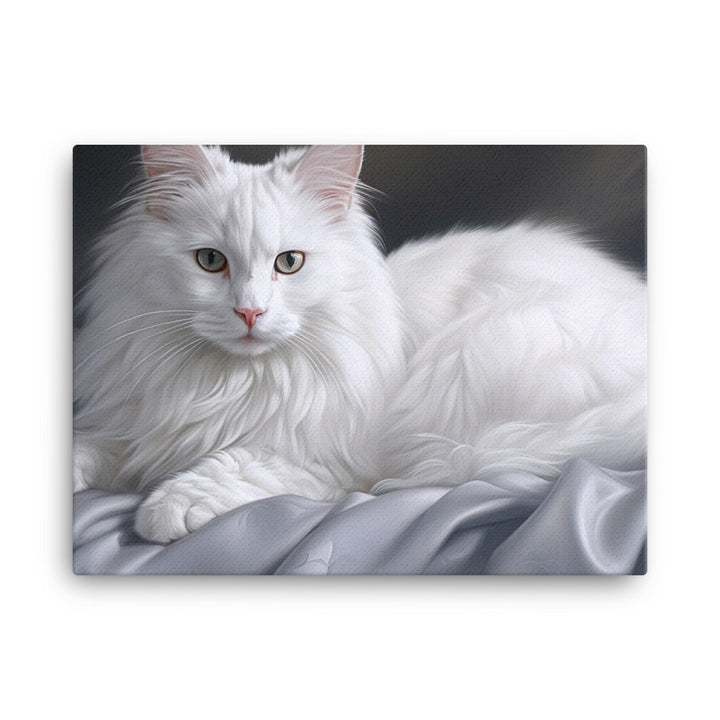 Turkish Angora Canvas - PosterfyAI.com