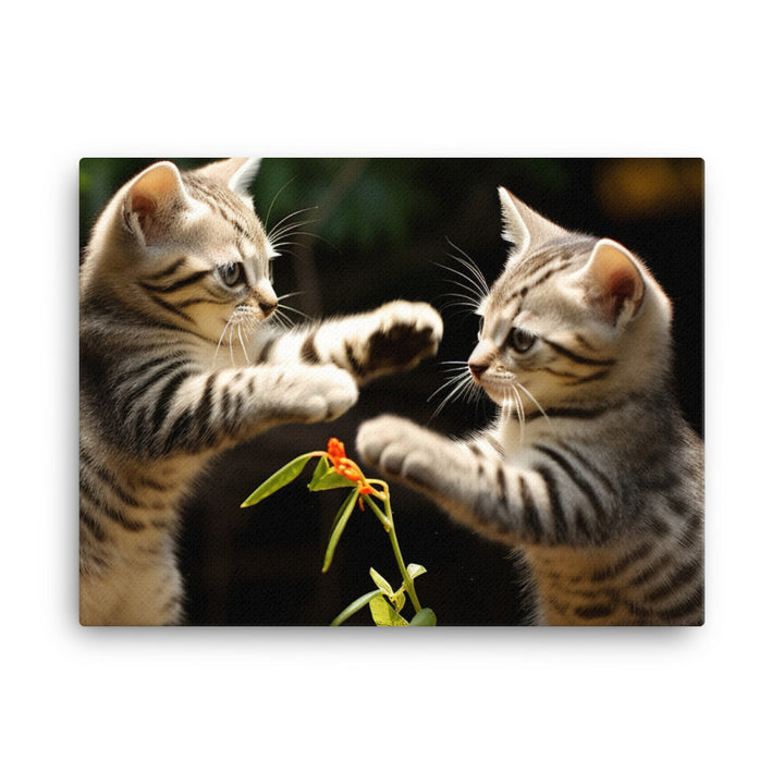 Egyptian Mau Canvas - PosterfyAI.com