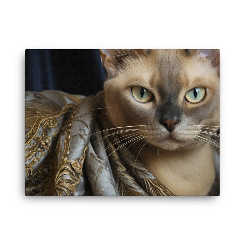 Burmese Canvas - PosterfyAI.com
