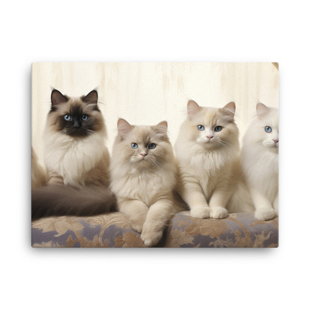 Birman Canvas - PosterfyAI.com