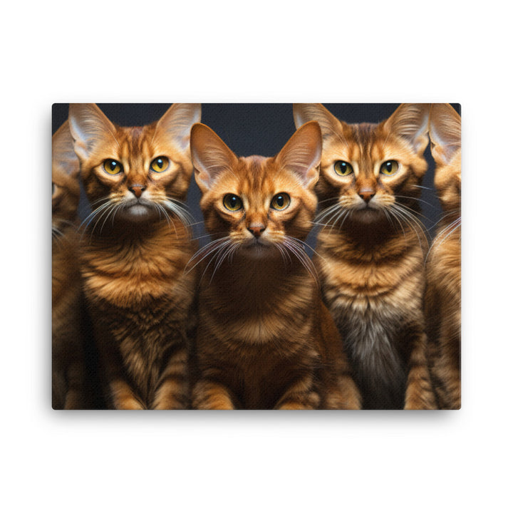 Abyssinian Canvas - PosterfyAI.com