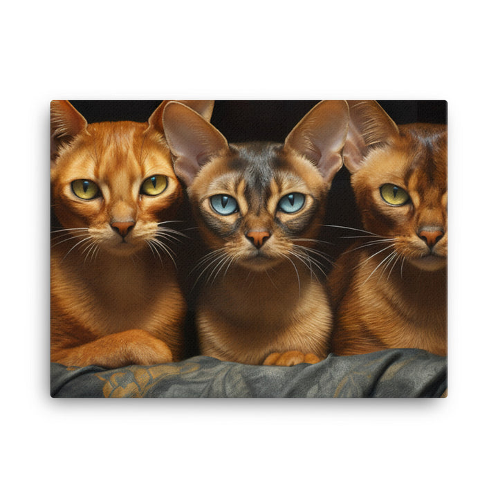 Abyssinian Canvas - PosterfyAI.com