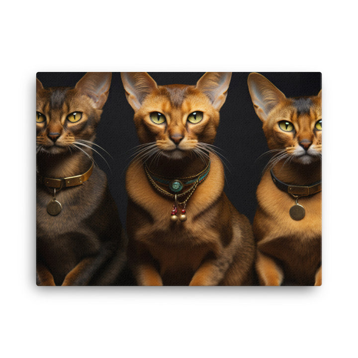 Abyssinian Canvas - PosterfyAI.com