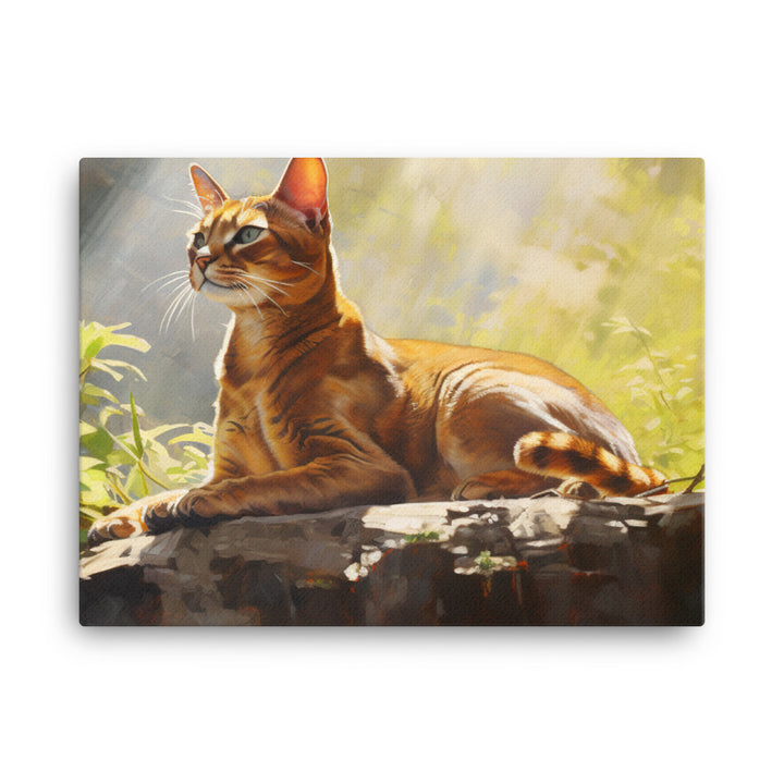 Abyssinian Canvas - PosterfyAI.com