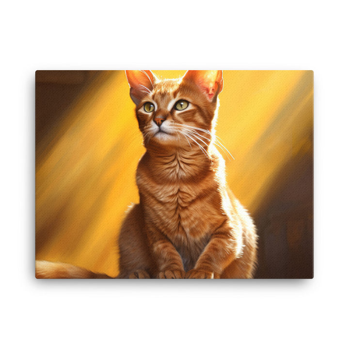 Abyssinian Canvas - PosterfyAI.com