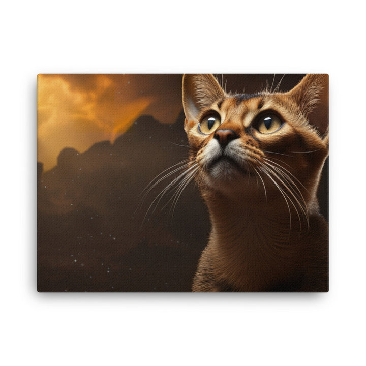 Abyssinian Canvas - PosterfyAI.com