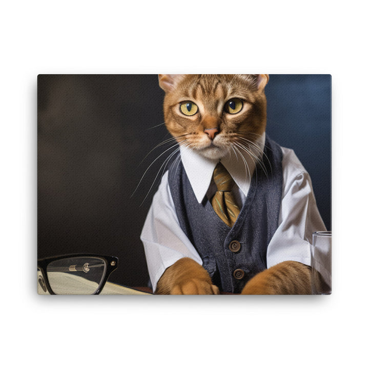 Abyssinian Student Canvas - PosterfyAI.com