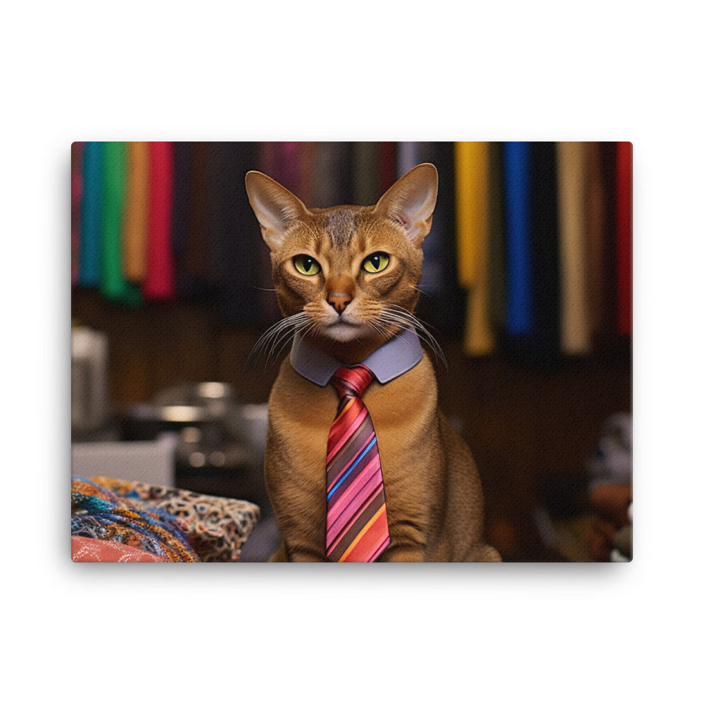 Abyssinian Sales Consultant Canvas - PosterfyAI.com