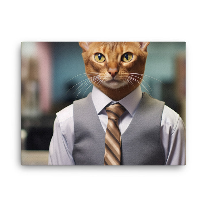 Abyssinian Sales Consultant Canvas - PosterfyAI.com