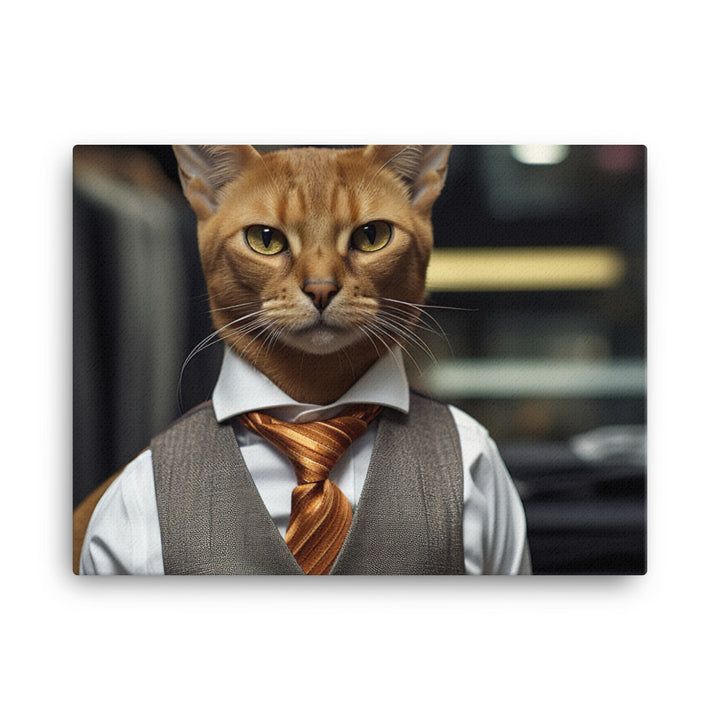 Abyssinian Sales Consultant Canvas - PosterfyAI.com