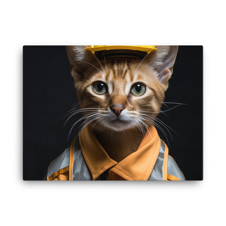 Abyssinian Contractor Canvas - PosterfyAI.com