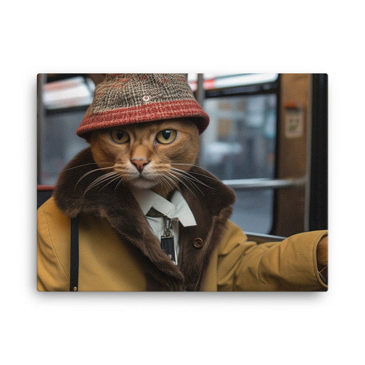 Abyssinian Transit Operator Canvas - PosterfyAI.com