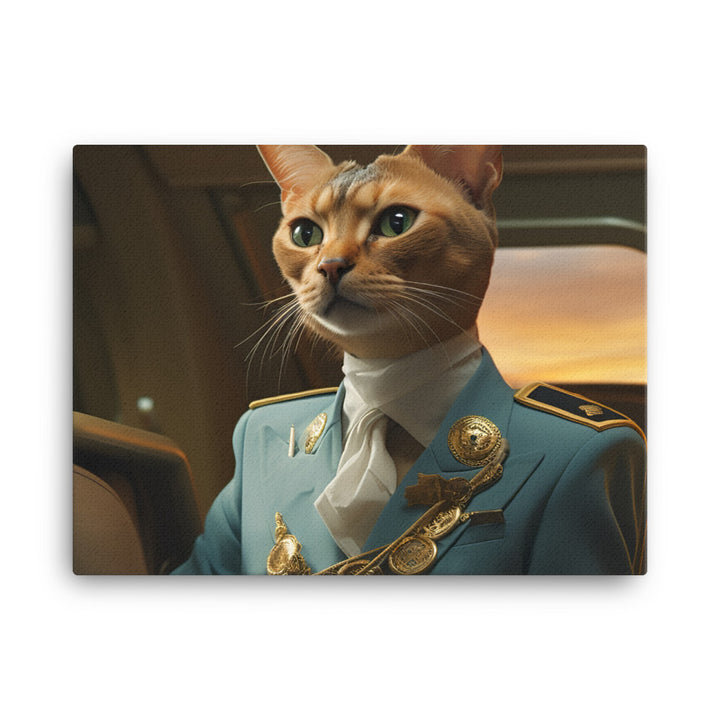 Abyssinian Cabin Crew Canvas - PosterfyAI.com