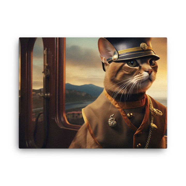 Abyssinian Transit Operator Canvas - PosterfyAI.com