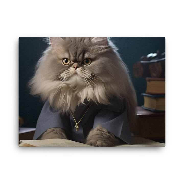 Persian Student Canvas - PosterfyAI.com
