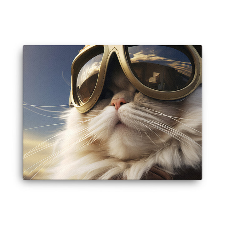 Persian Pilot Canvas - PosterfyAI.com
