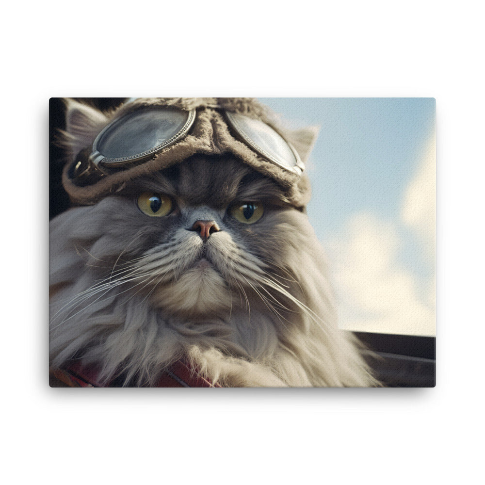 Persian Pilot Canvas - PosterfyAI.com