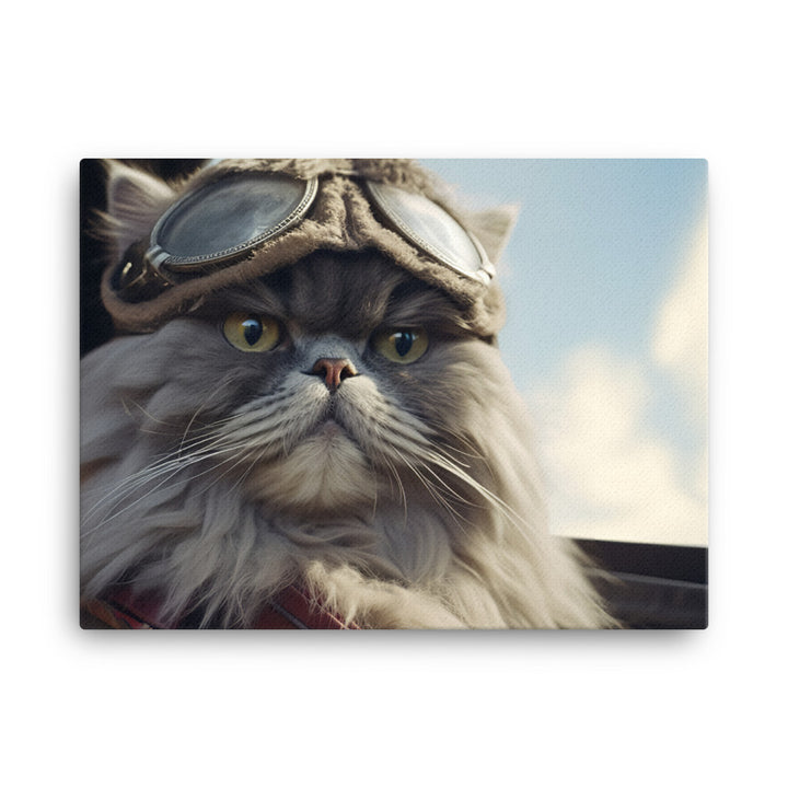 Persian Pilot Canvas - PosterfyAI.com