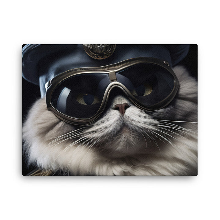 Persian Pilot Canvas - PosterfyAI.com