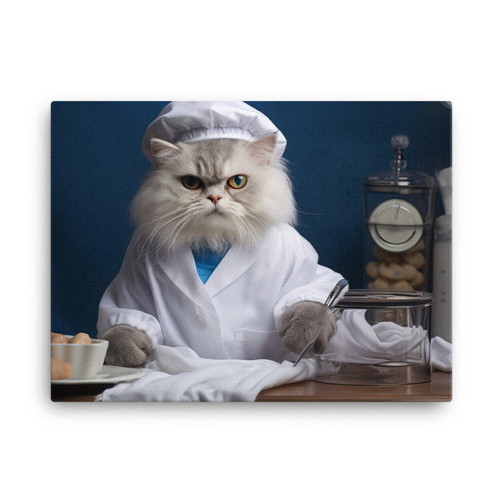 Persian Nurse Canvas - PosterfyAI.com