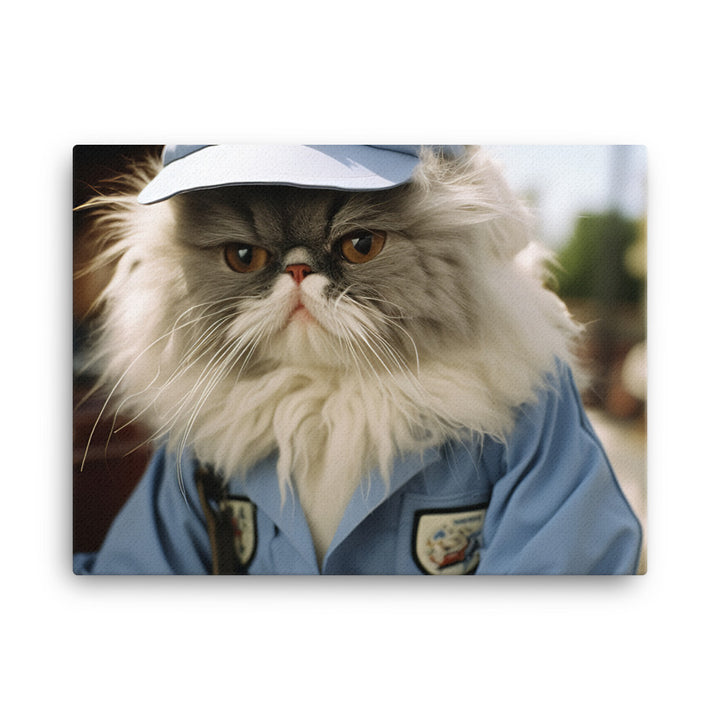 Persian Mail Carrier Canvas - PosterfyAI.com