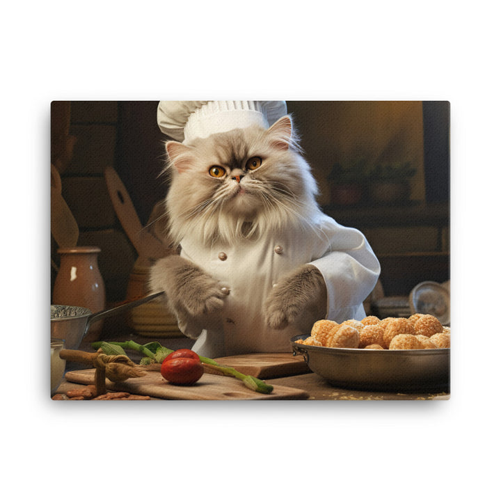 Persian Chef Canvas - PosterfyAI.com