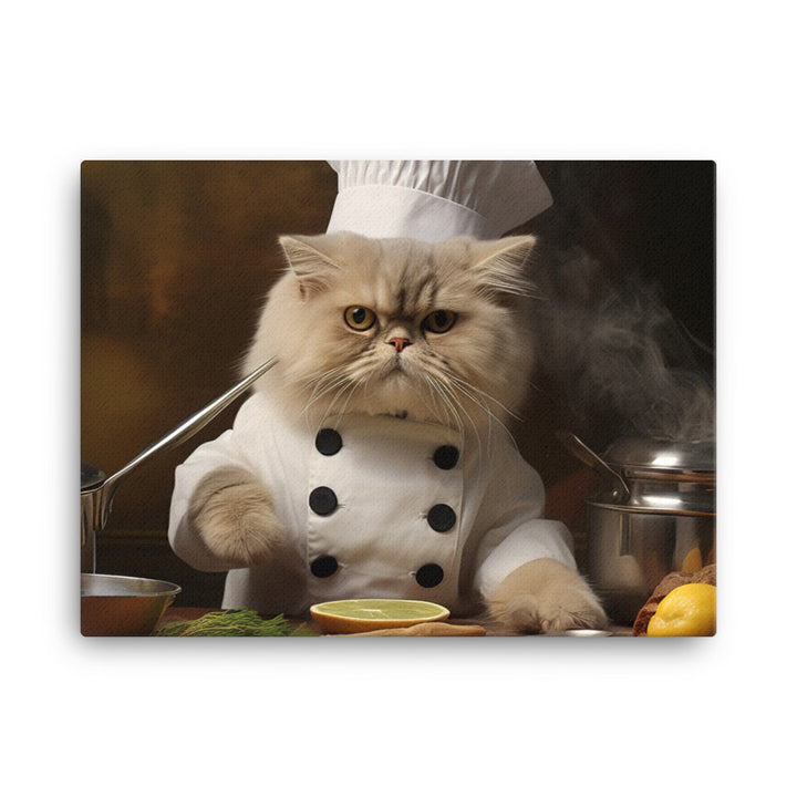 Persian Chef Canvas - PosterfyAI.com