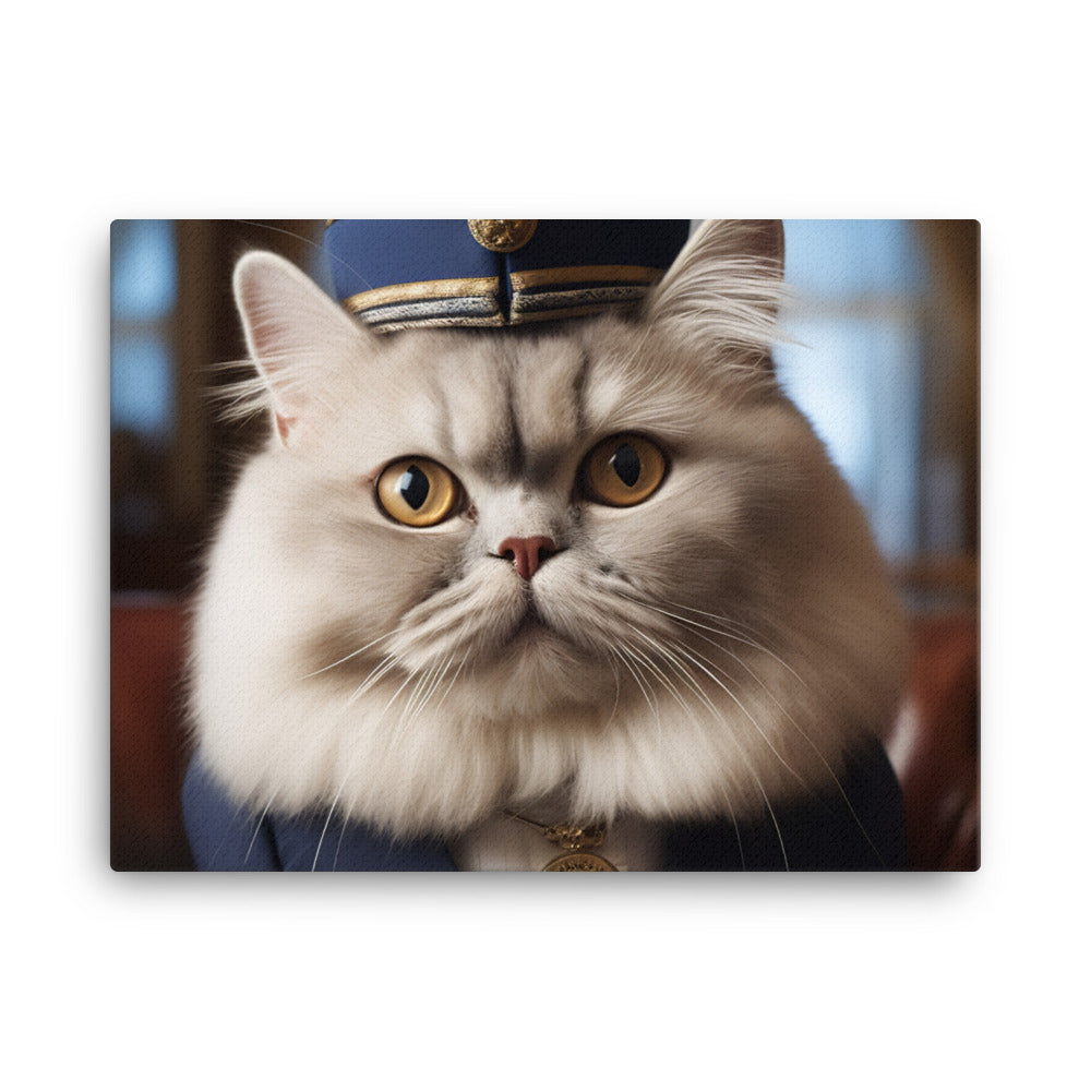 Persian Cabin Crew Canvas - PosterfyAI.com