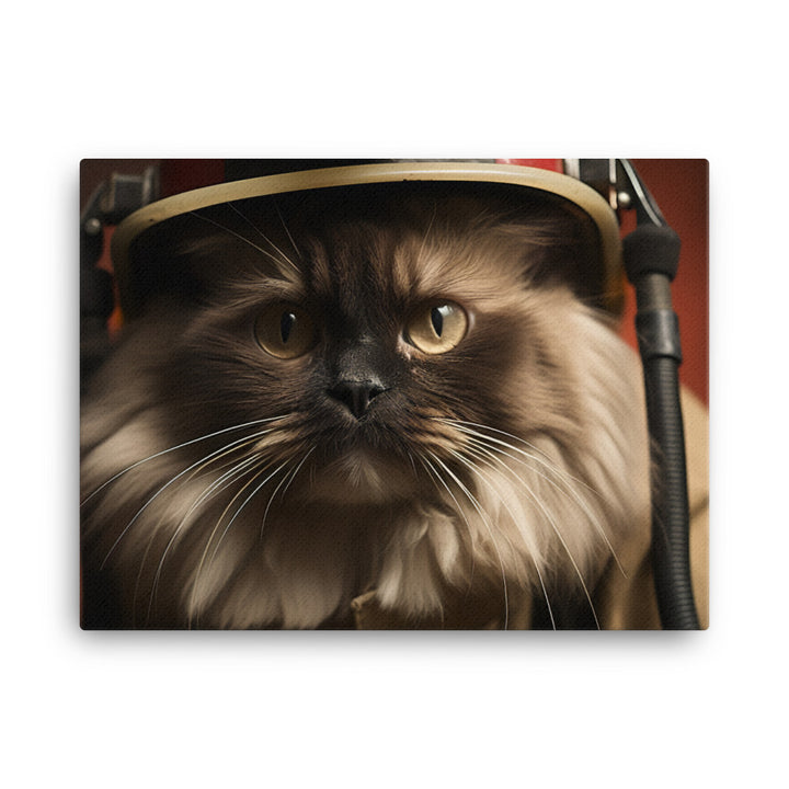 Himalayan Firefighter Canvas - PosterfyAI.com