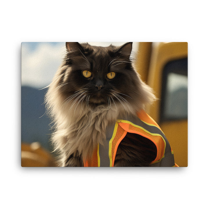 Himalayan Contractor Canvas - PosterfyAI.com