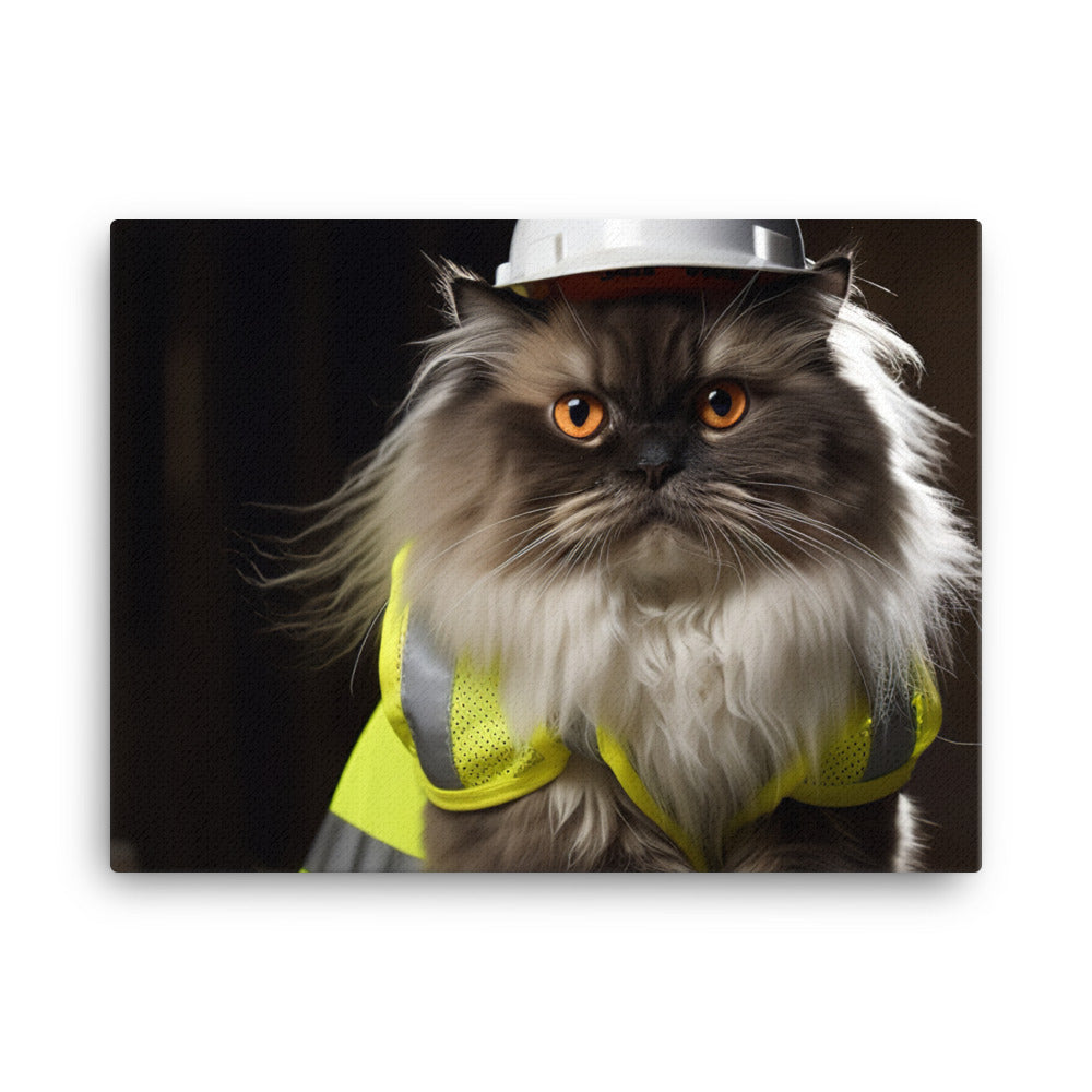 Himalayan Contractor Canvas - PosterfyAI.com