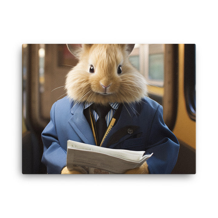 Lionhead Transit Operator Canvas - PosterfyAI.com