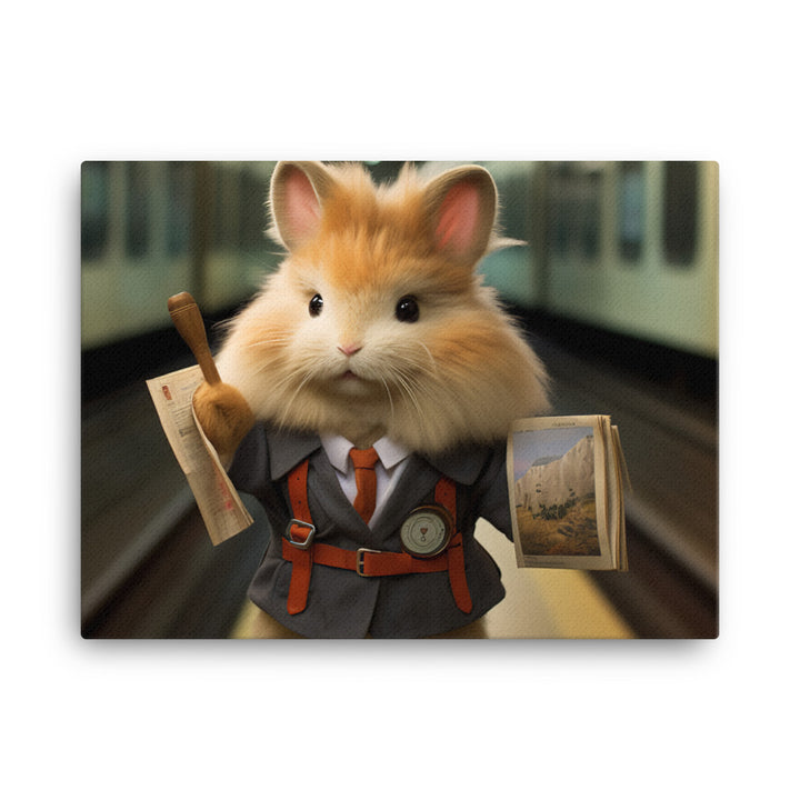 Lionhead Transit Operator Canvas - PosterfyAI.com