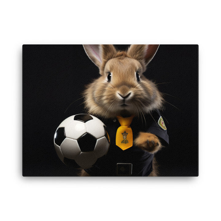 Lionhead Referee Canvas - PosterfyAI.com