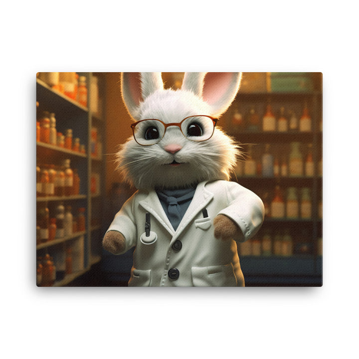 Lionhead Pharmacist Canvas - PosterfyAI.com