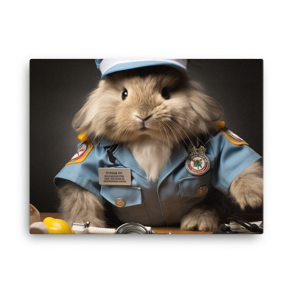 Lionhead Paramedic Canvas - PosterfyAI.com