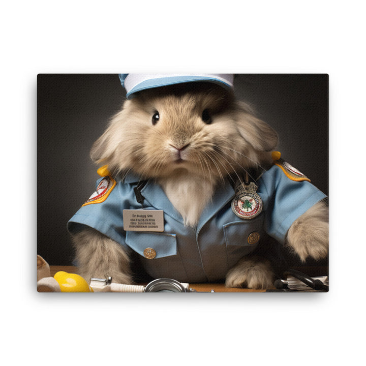 Lionhead Paramedic Canvas - PosterfyAI.com