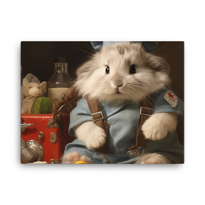 Lionhead Paramedic Canvas - PosterfyAI.com