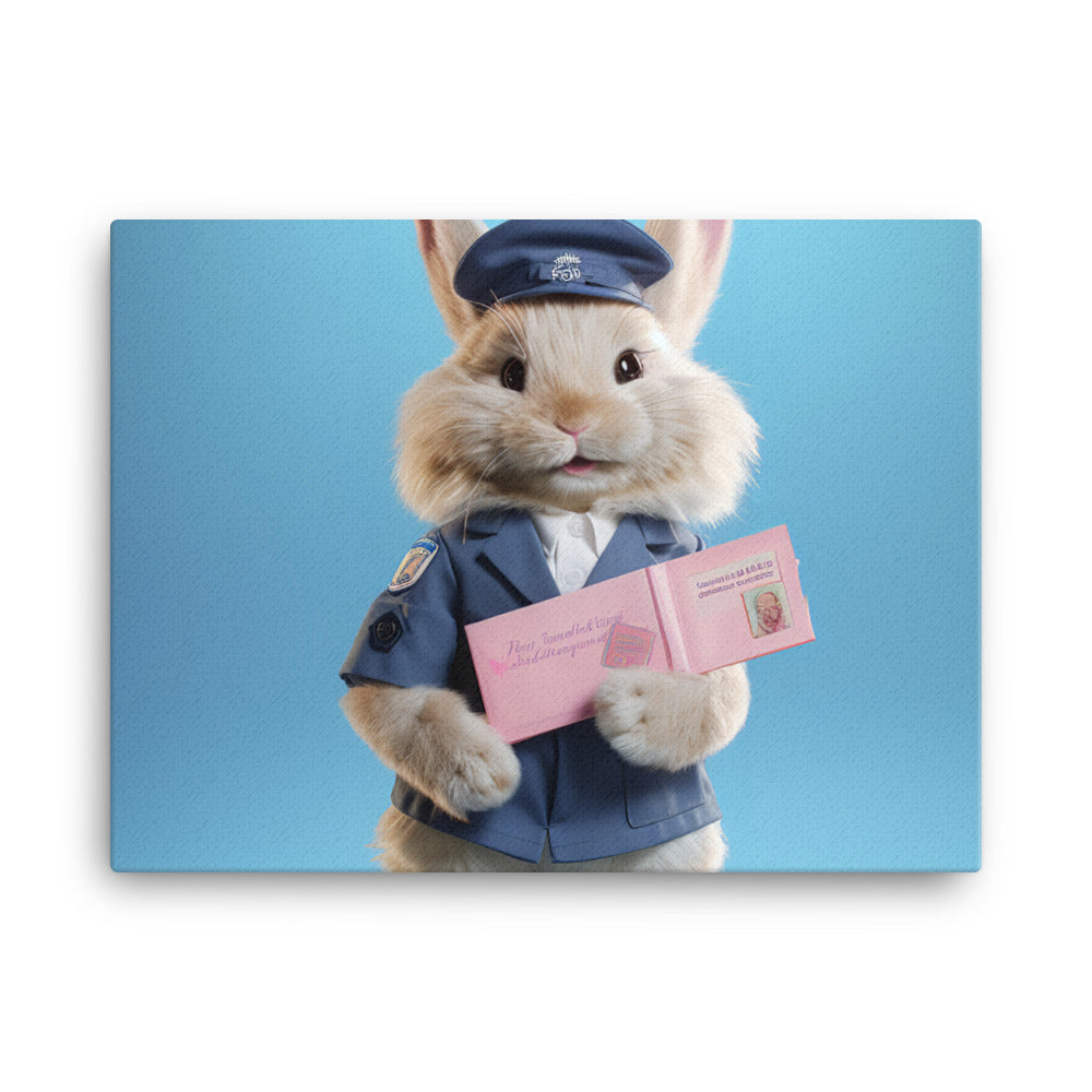 Lionhead Mail Carrier Canvas - PosterfyAI.com