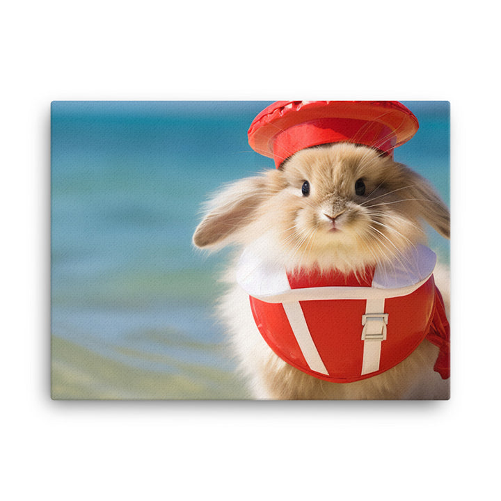 Lionhead Lifeguard Canvas - PosterfyAI.com