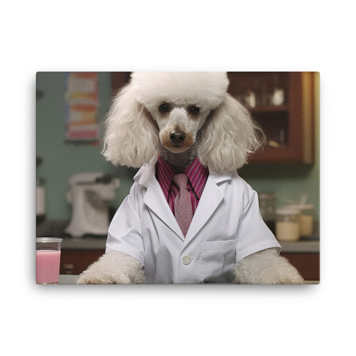Poodle Pharmacist Canvas - PosterfyAI.com