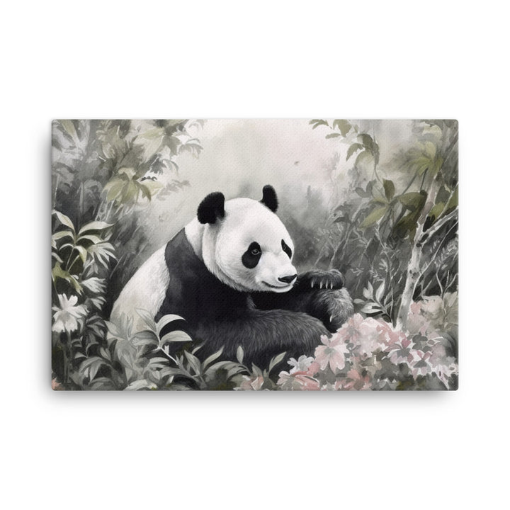 Panda Serenity canvas - Posterfy.AI