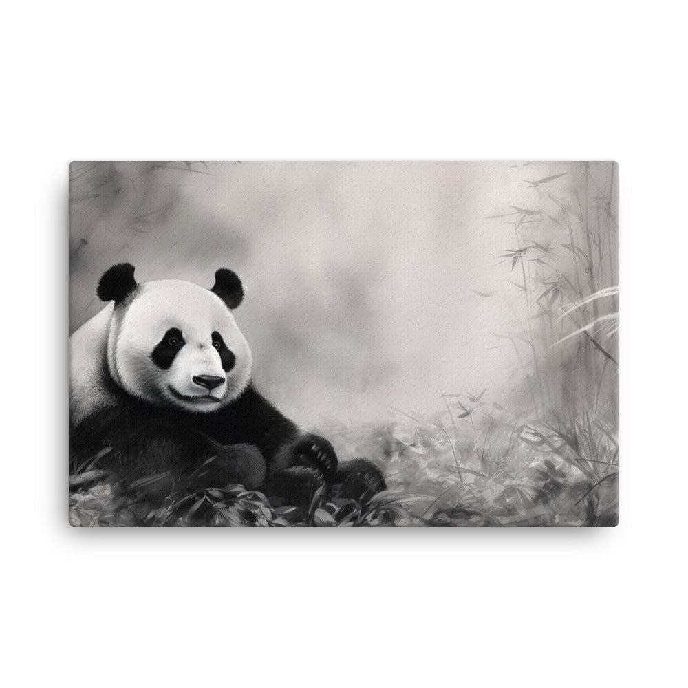 Panda Serenity canvas - Posterfy.AI