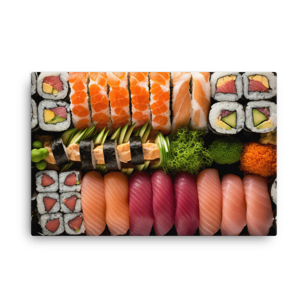 Sushi Platter canvas - Posterfy.AI