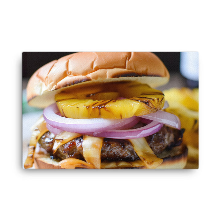 Hawaiian Burgers canvas - Posterfy.AI