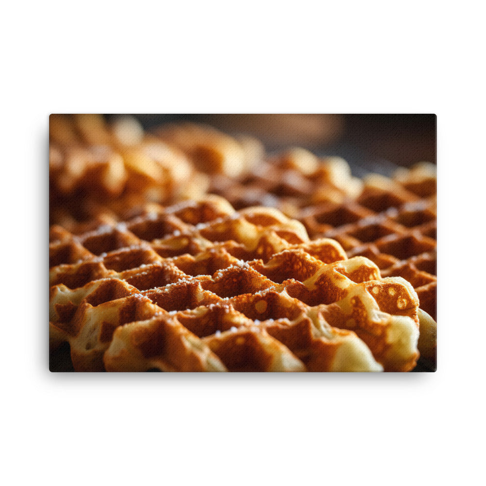 Waffle Fries canvas - Posterfy.AI