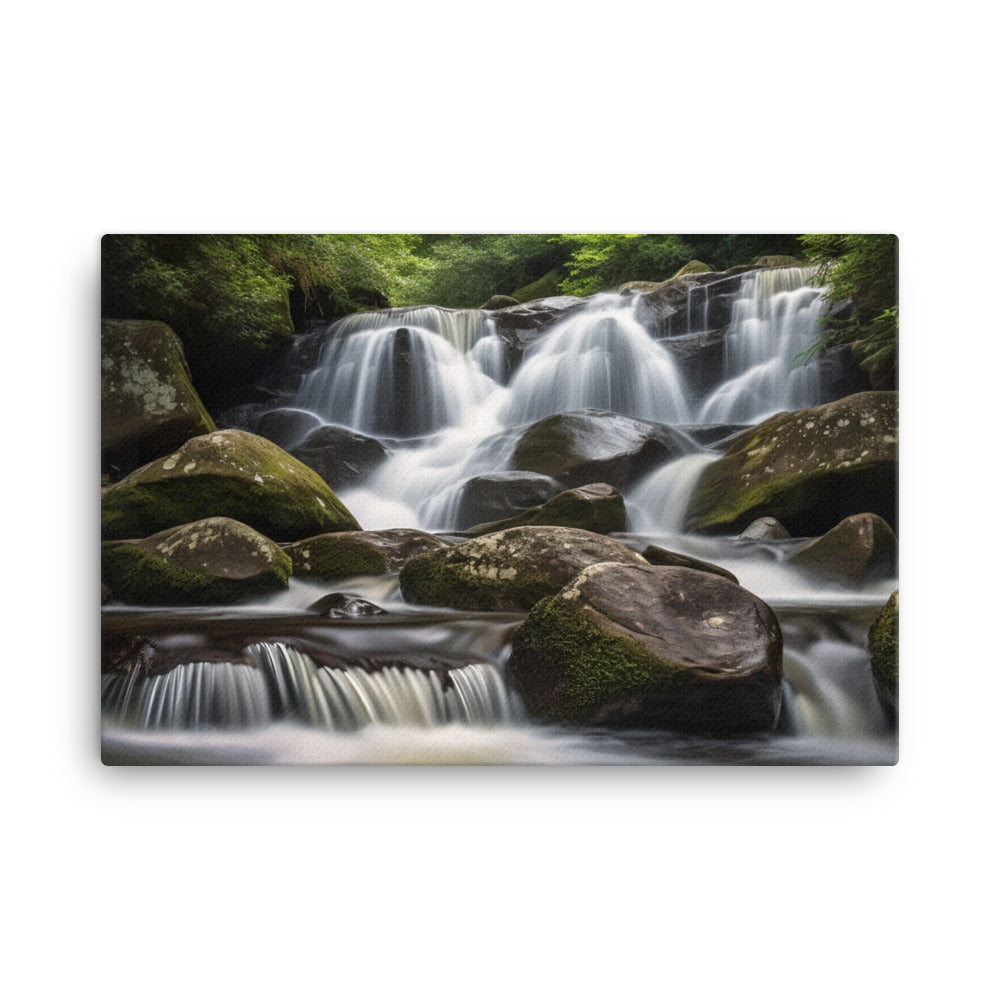 Great Smoky Mountains canvas - Posterfy.AI