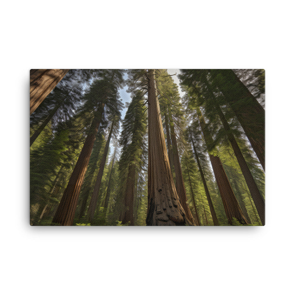 Yosemites Majestic Giants canvas - Posterfy.AI