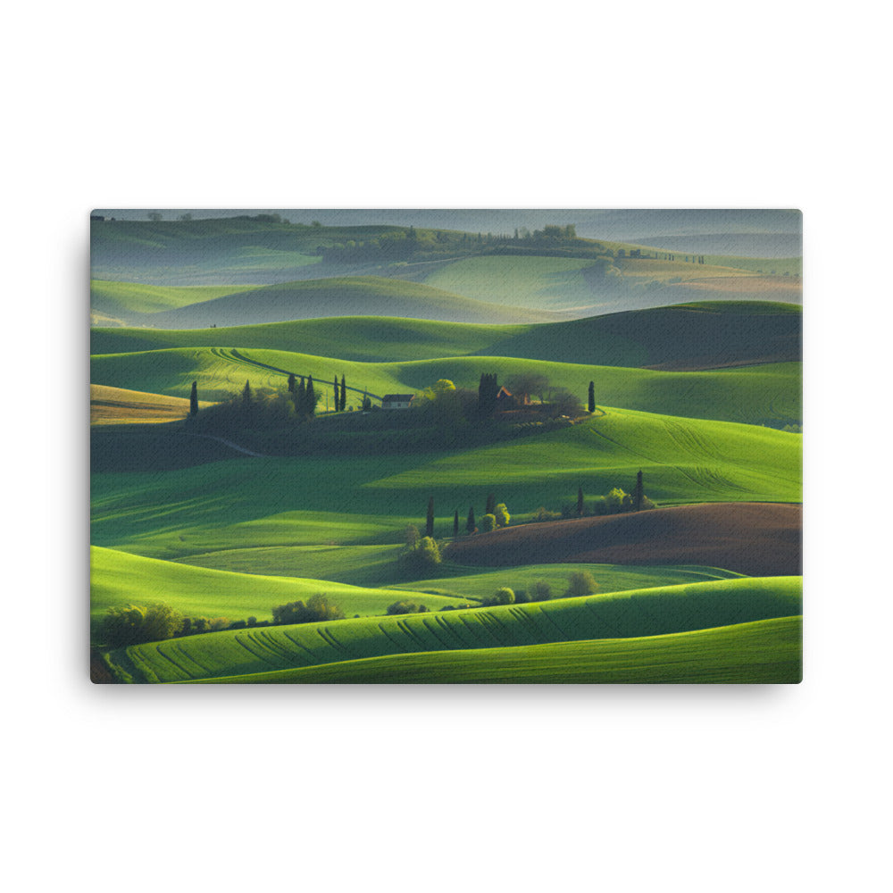 Embrace Bieis Rolling Landscape canvas - Posterfy.AI