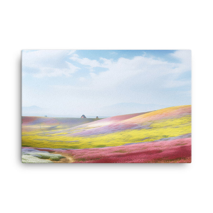 Hitachi Seaside Parks Blossoming Landscape canvas - Posterfy.AI